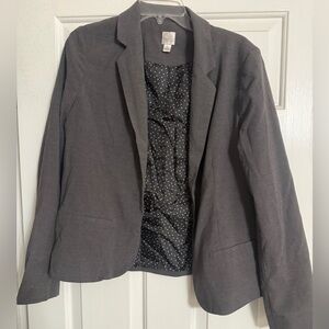 LC Lauren Conrad Charcoal Blazer